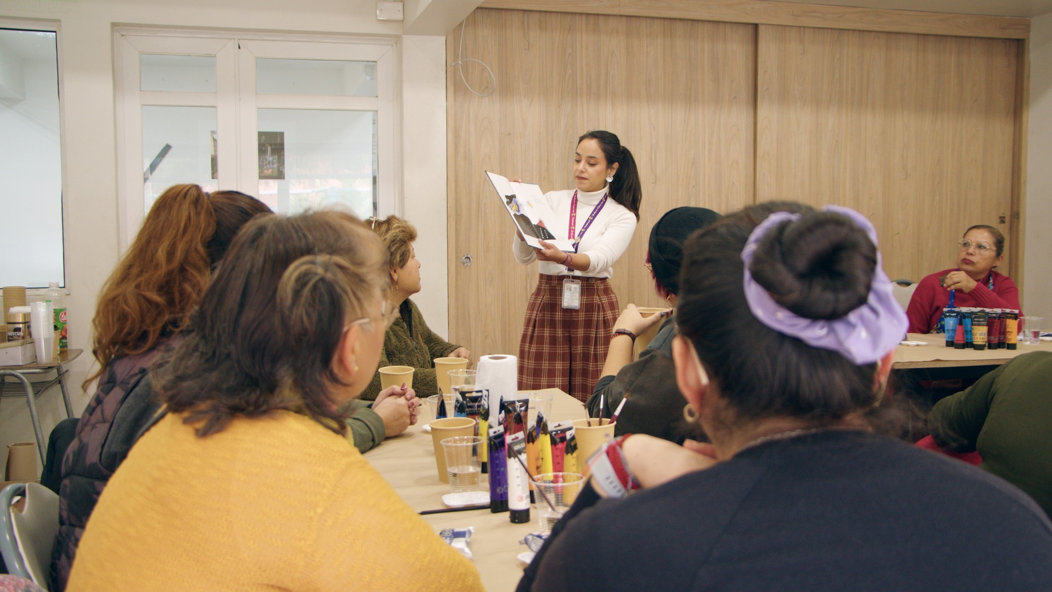 Taller comunitario con mujeres
